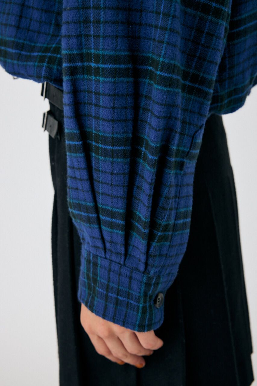 MOUSSY「BALLOON CHECK シャツ」|シャツ・ブラウス|