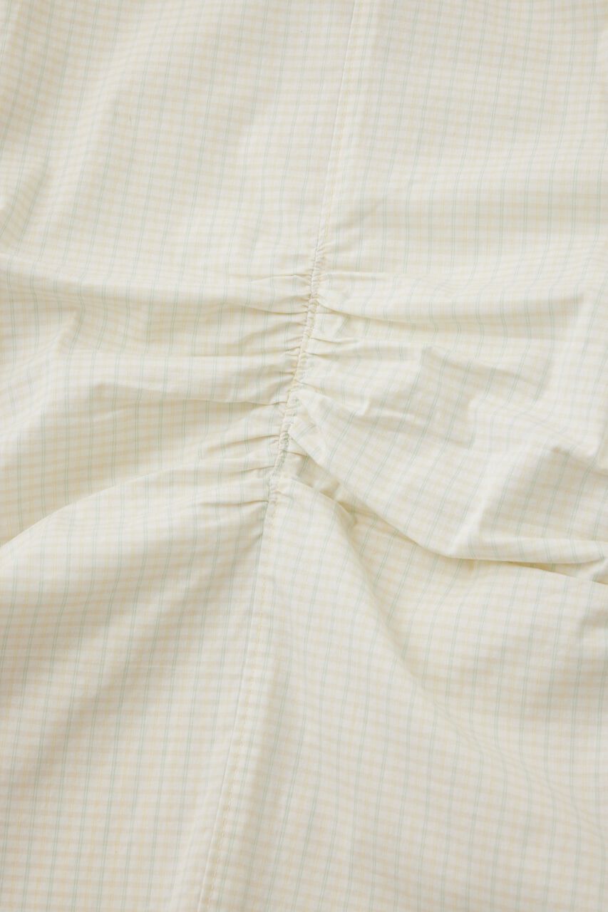 MOUSSY「RUCHED STRETCH シャツ」|シャツ・ブラウス|