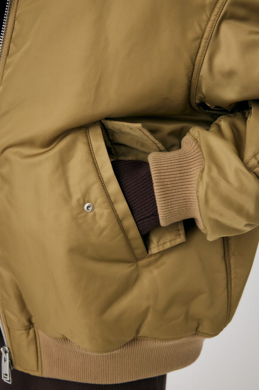 MOUSSY「OVER MA1 ジャケット」|ブルゾン・スタジャン|