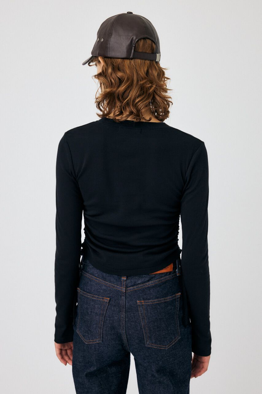 MOUSSY「TULLE LAYERED SHIRT ブラウス」|シャツ・ブラウス|