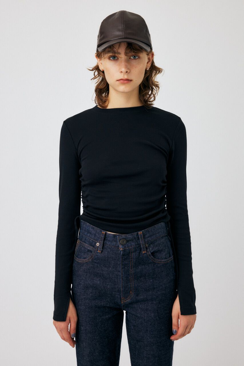 MOUSSY「TULLE LAYERED SHIRT ブラウス」|シャツ・ブラウス|