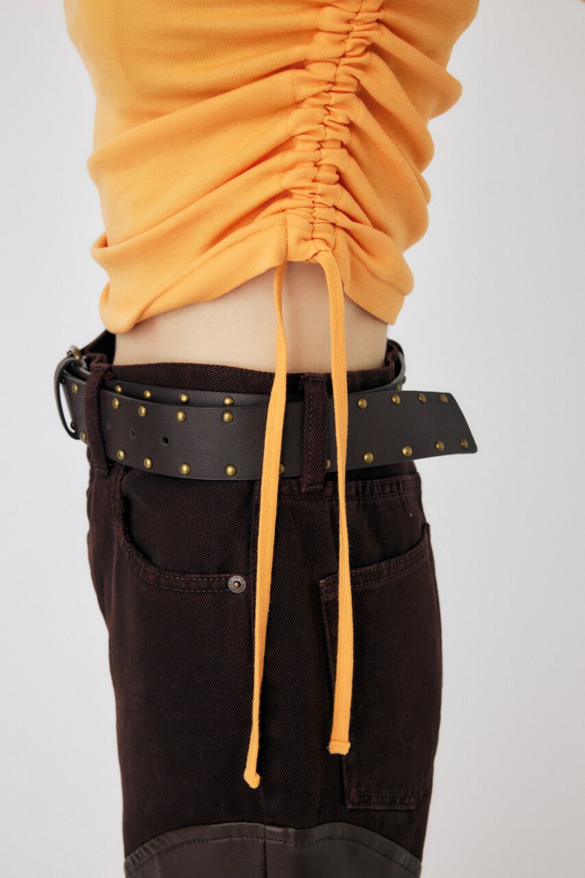 MOUSSY「TULLE LAYERED SHIRT ブラウス」|シャツ・ブラウス|