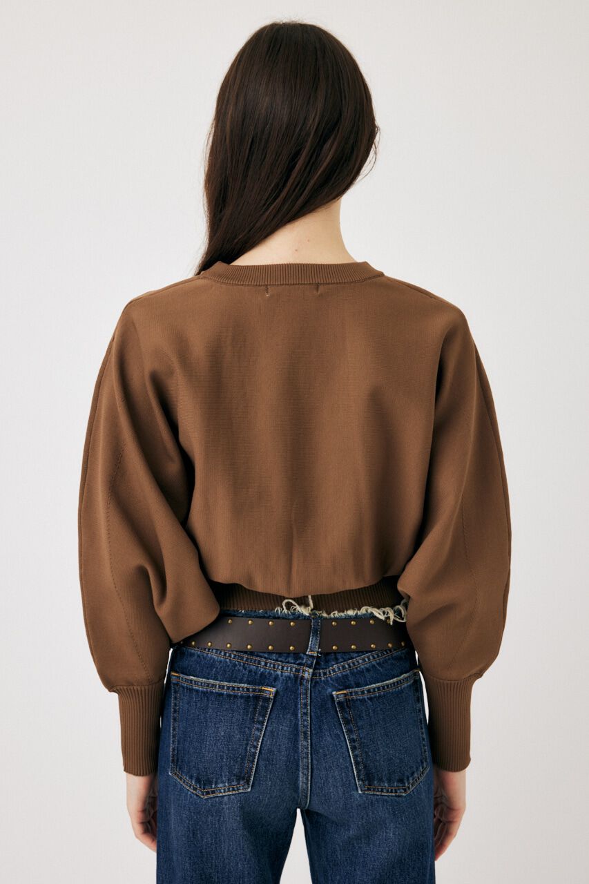 MOUSSY「KNIT COMBI MINI ドレス」|ワンピース|