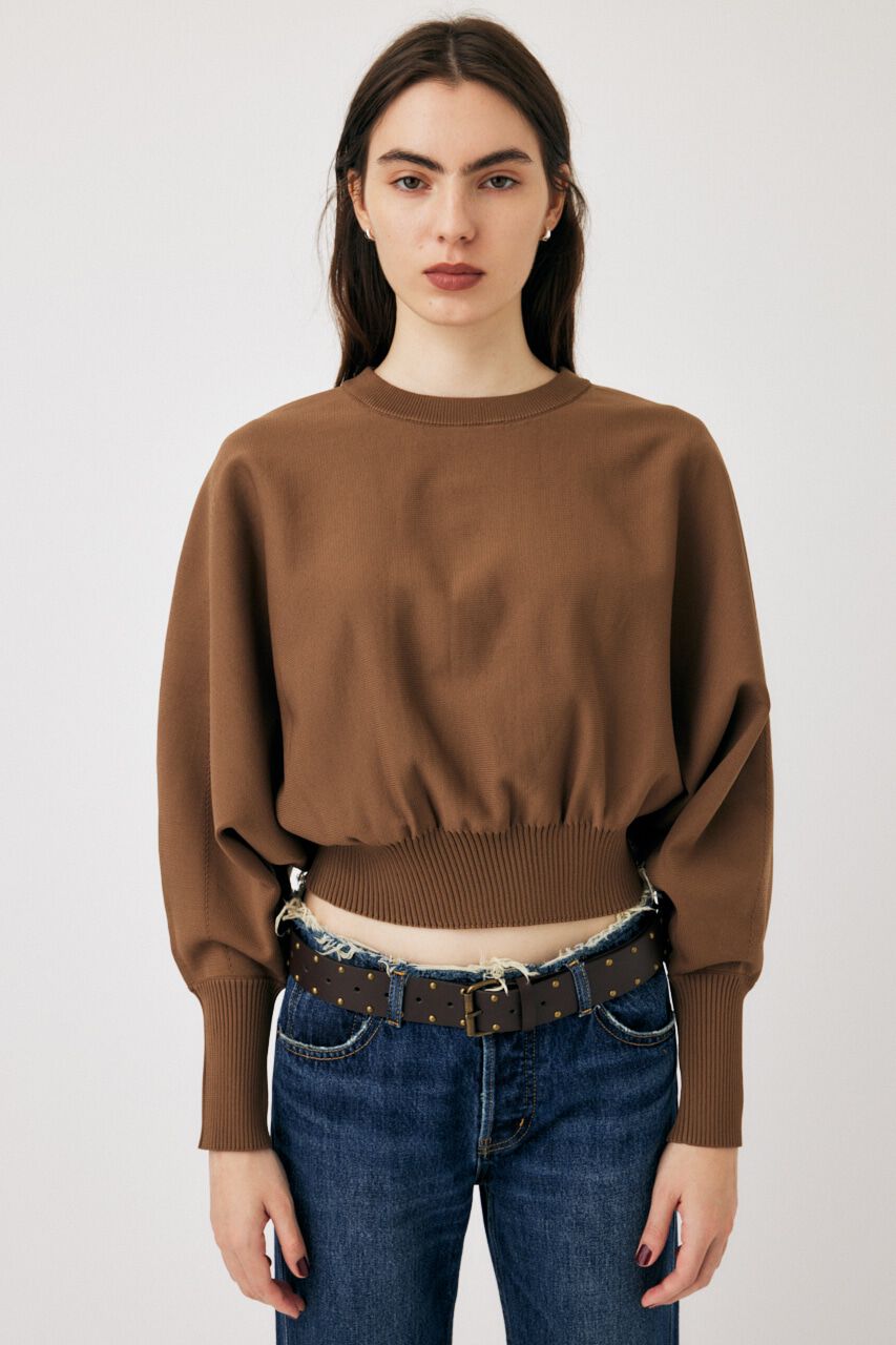 MOUSSY「KNIT COMBI MINI ドレス」|ワンピース|