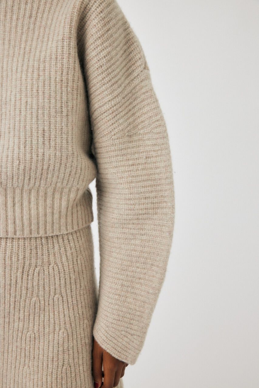 MOUSSY「WOOLBANANA SLEEVE WOOL ニット」|ニット・セーター|