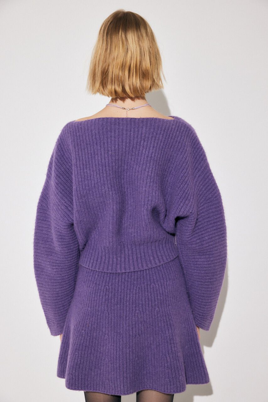 MOUSSY「WOOLBANANA SLEEVE WOOL ニット」|ニット・セーター|