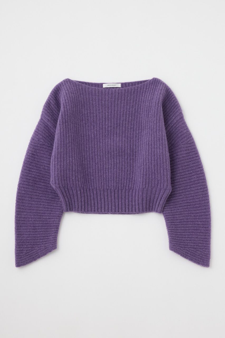 MOUSSY「WOOLBANANA SLEEVE WOOL ニット」|ニット・セーター|