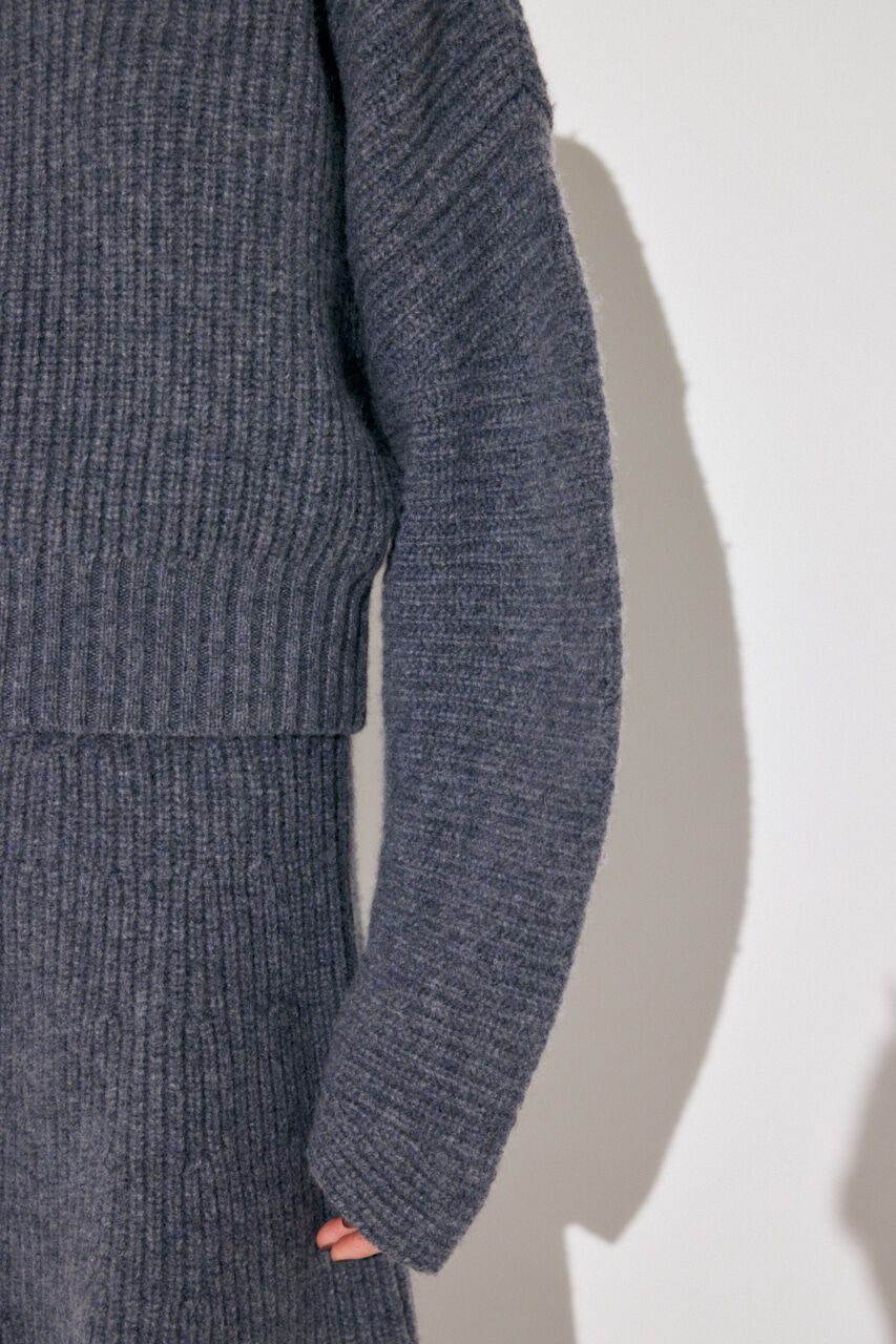 MOUSSY「WOOLBANANA SLEEVE WOOL ニット」|ニット・セーター|
