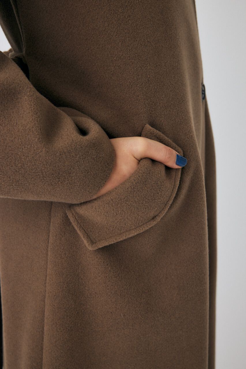 MOUSSY「STAND COLLAR ロングコート」|その他|