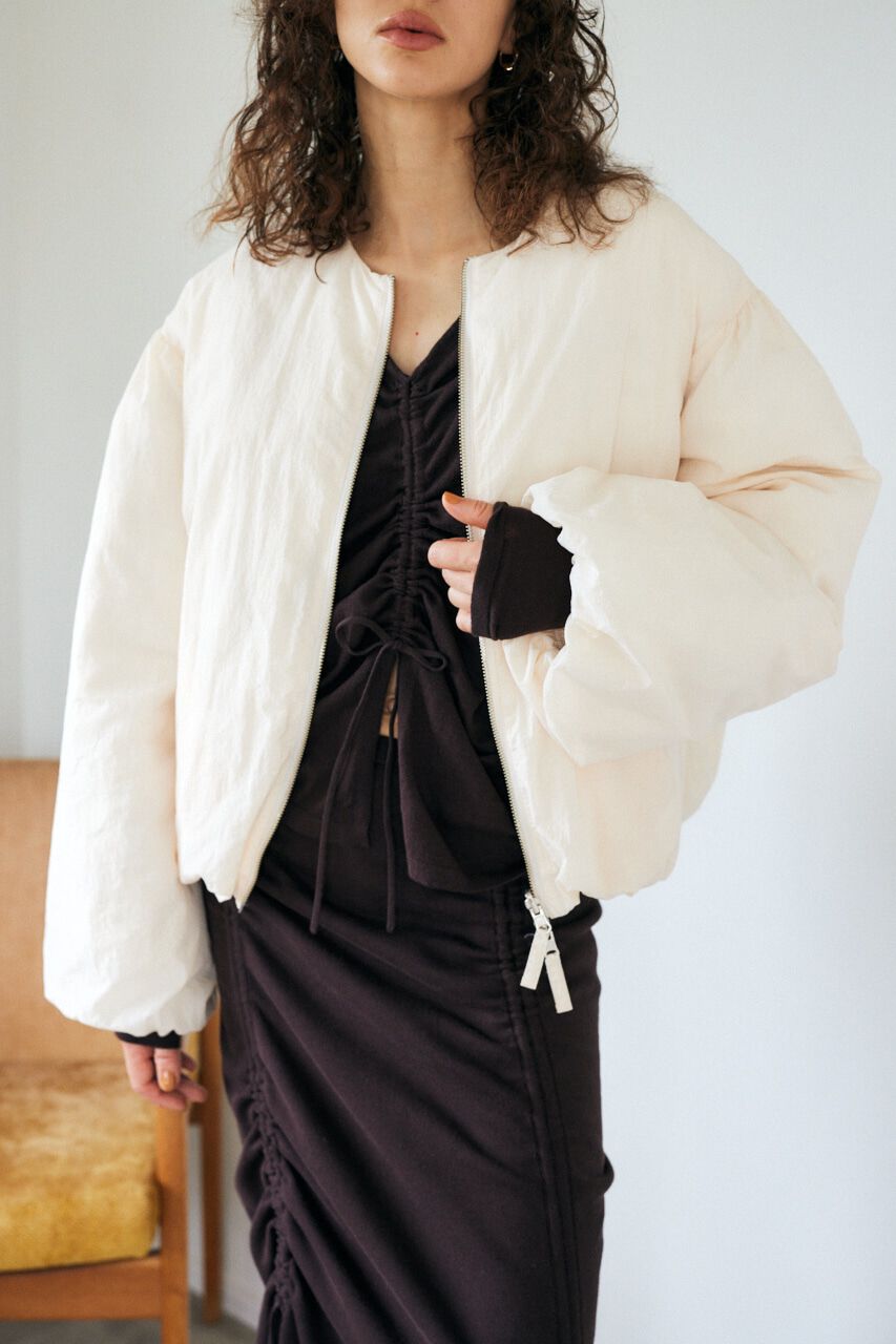 MOUSSY「KAPOK BOMBER ジャケット」|その他|WHT