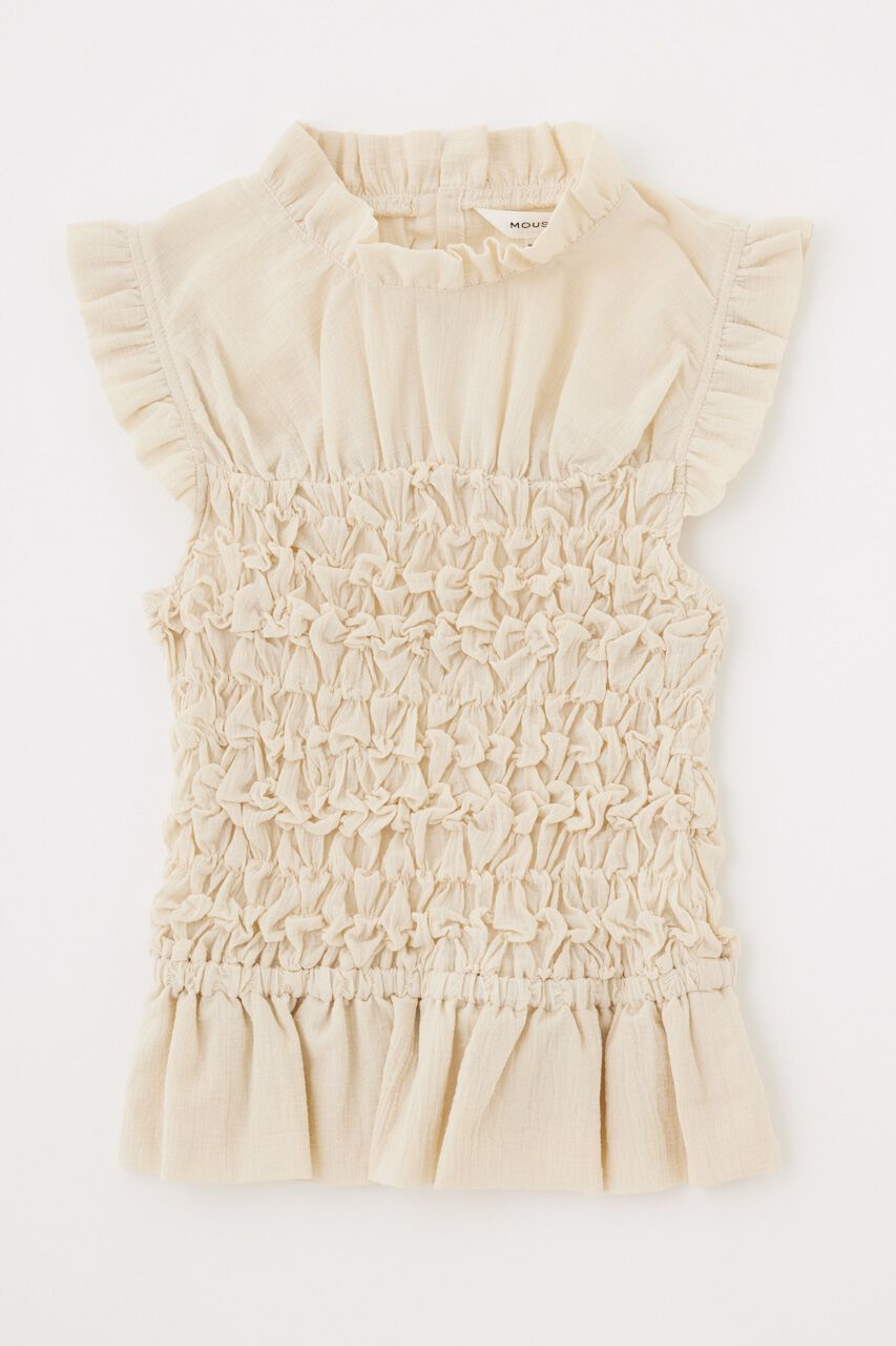 MOUSSY「WRINKLED FRILL ブラウス」|シャツ・ブラウス|