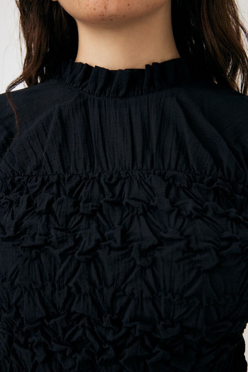 MOUSSY「WRINKLED FRILL ブラウス」|シャツ・ブラウス|