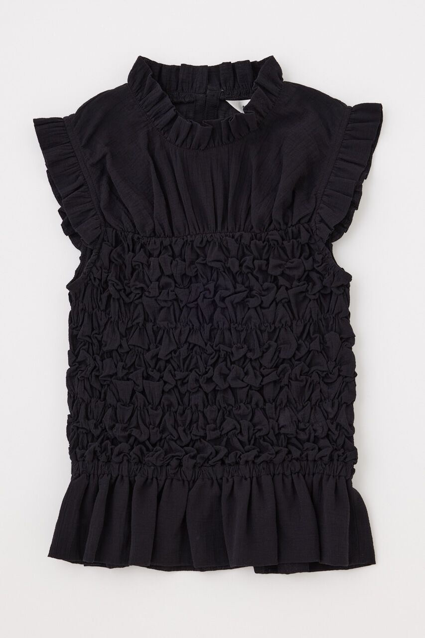 MOUSSY「WRINKLED FRILL ブラウス」|シャツ・ブラウス|