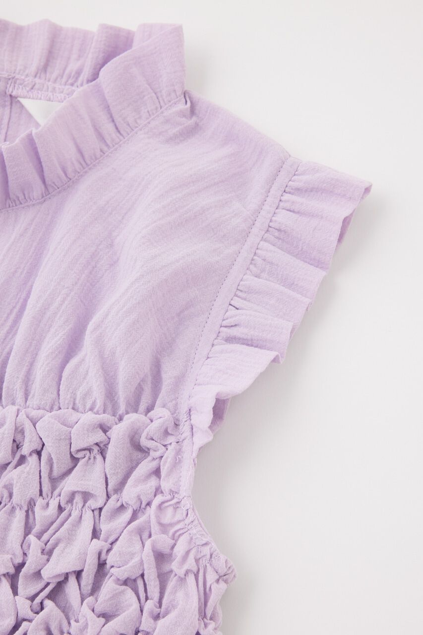 MOUSSY「WRINKLED FRILL ブラウス」|シャツ・ブラウス|