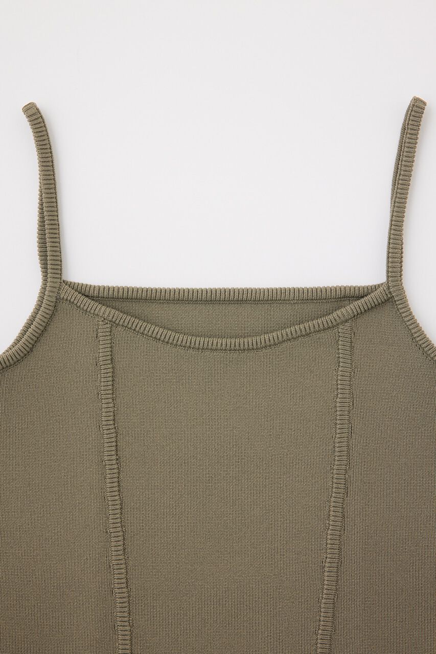 MOUSSY「CORSET KNIT キャミソール」|キャミソール|