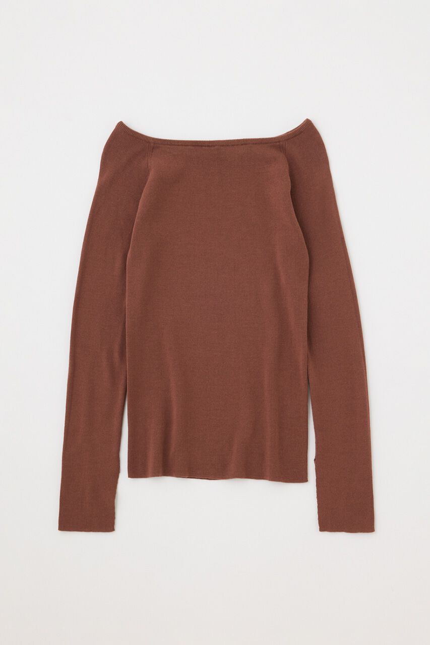 MOUSSY「オフショルダー ニット」|ニット・セーター|D/BRN3