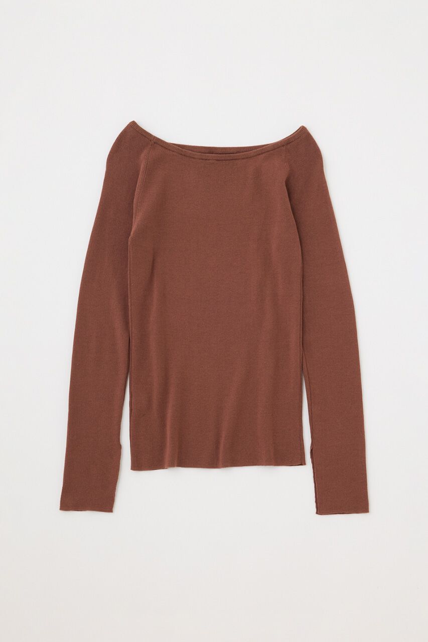 MOUSSY「オフショルダー ニット」|ニット・セーター|