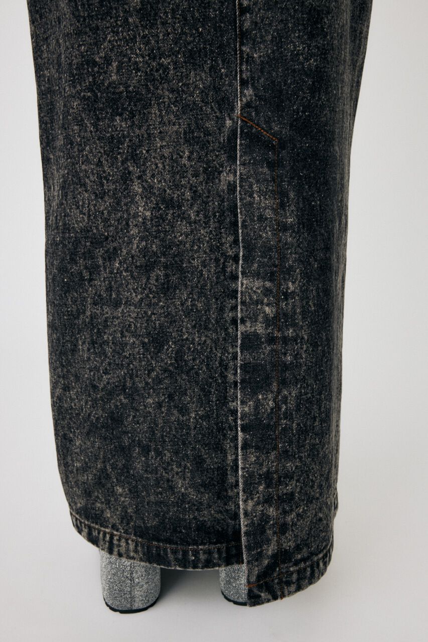 MOUSSY「ACID WASH PENCIL MAXI スカート」|スカート|