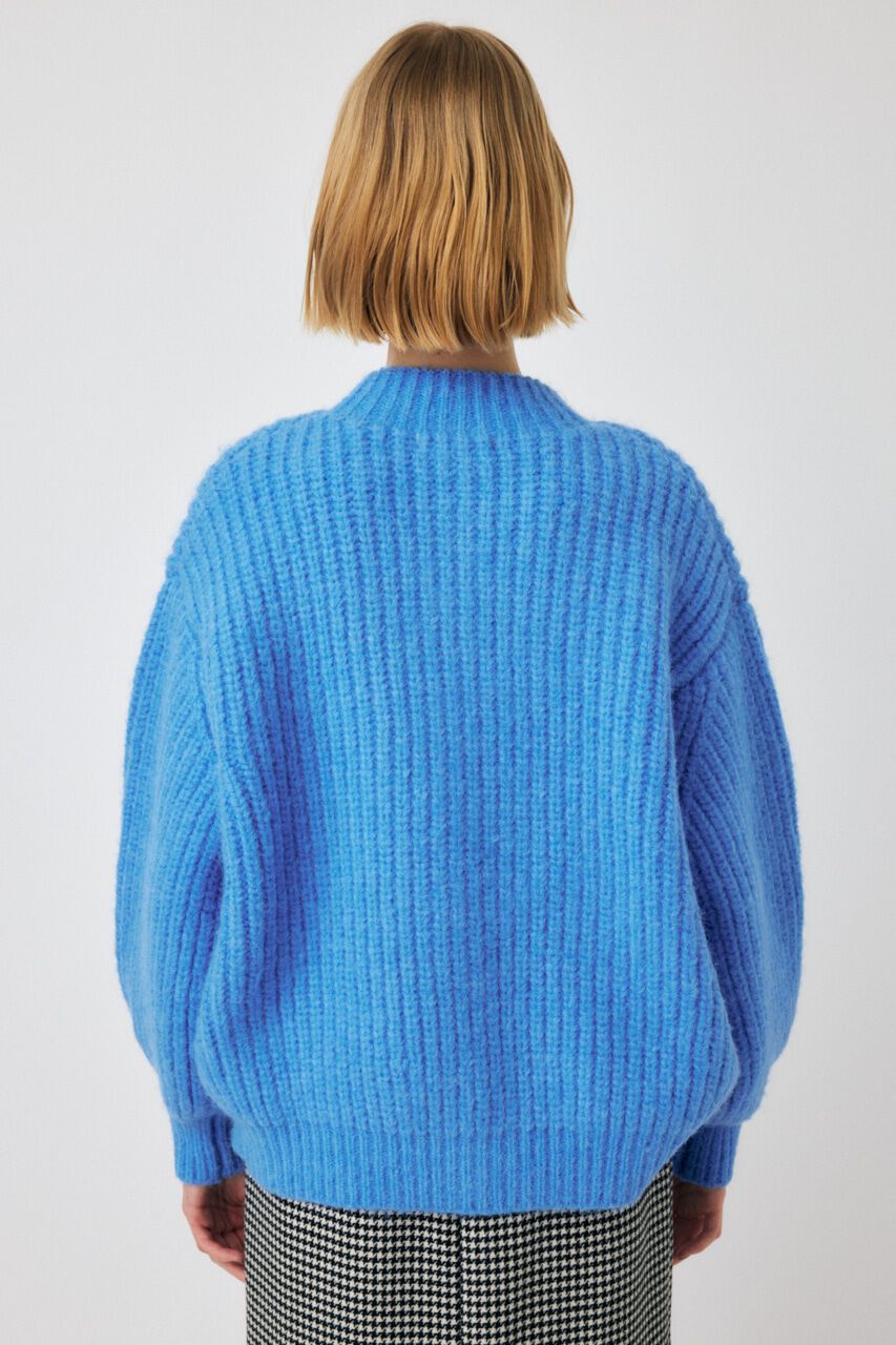 MOUSSY「TUCK SLEEVE KNIT カーディガン」|カーディガン|