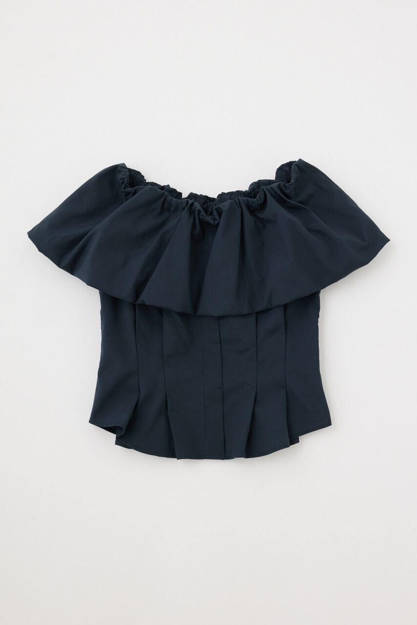 MOUSSY「OFF SHOULDER TUCK ブラウス」|その他|
