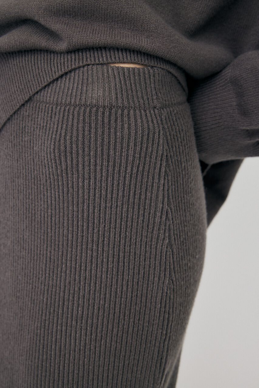 MOUSSY「SWITCHING RIB KNIT スカート」|スカート|