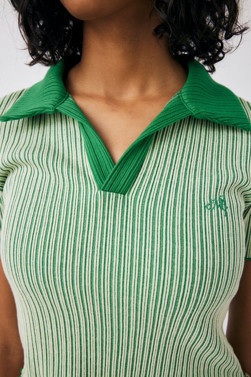 MOUSSY「BI-COLOR SKIPPER Tシャツ」|Tシャツ・カットソー|