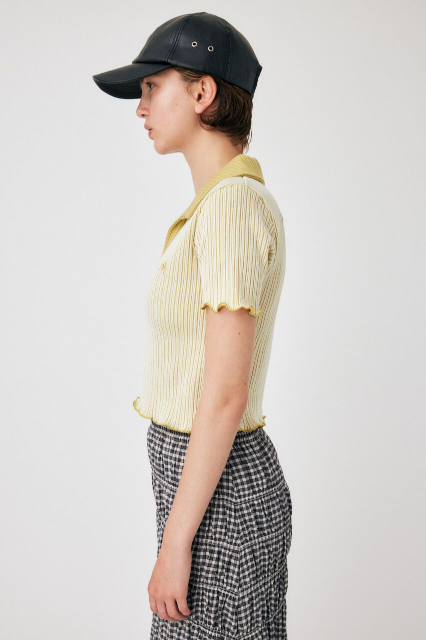 MOUSSY「BI-COLOR SKIPPER Tシャツ」|Tシャツ・カットソー|