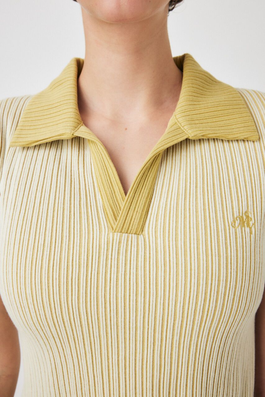 MOUSSY「BI-COLOR SKIPPER Tシャツ」|Tシャツ・カットソー|