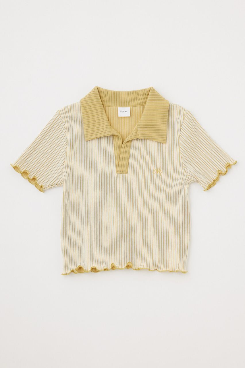 MOUSSY「BI-COLOR SKIPPER Tシャツ」|Tシャツ・カットソー|