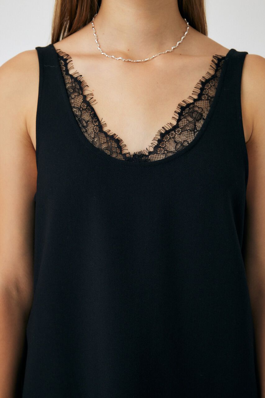 MOUSSY「LACE COMBI ドレス」|ワンピース|