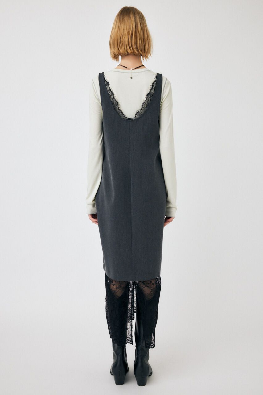 MOUSSY「LACE COMBI ドレス」|ワンピース|