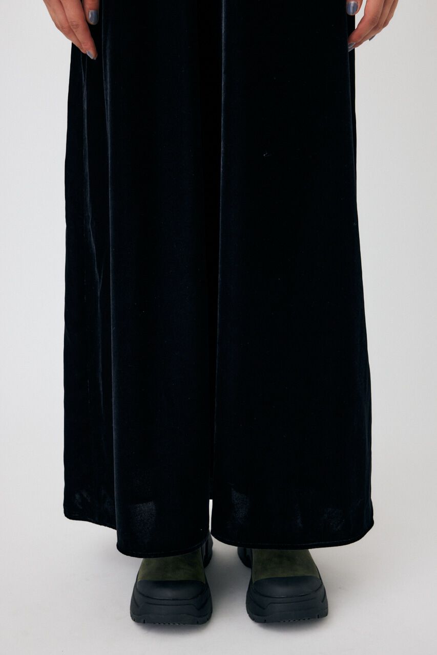 MOUSSY「FLORAL PRINT VELOUR ドレス」|ワンピース|