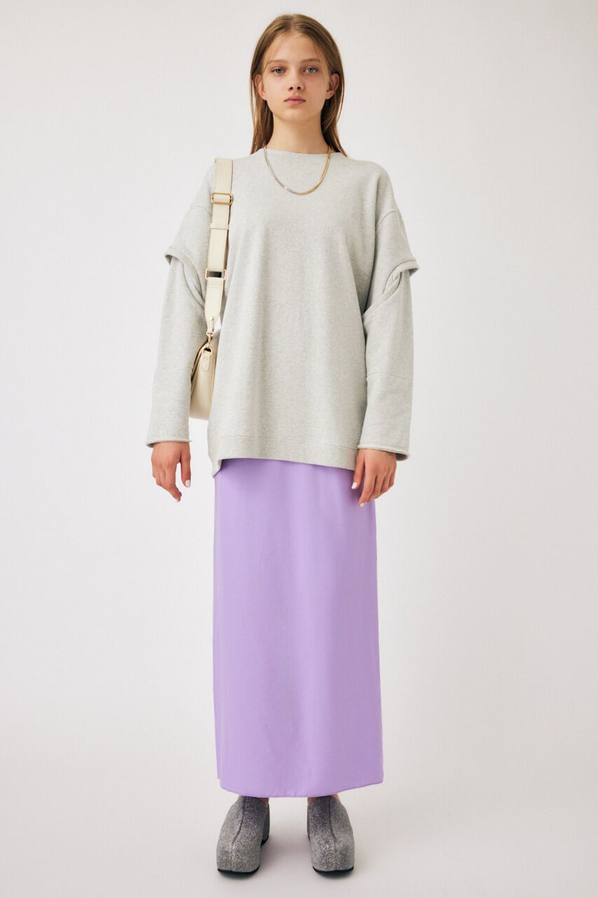 MOUSSY「OPEN SLEEVE スウェット」|Tシャツ・カットソー|