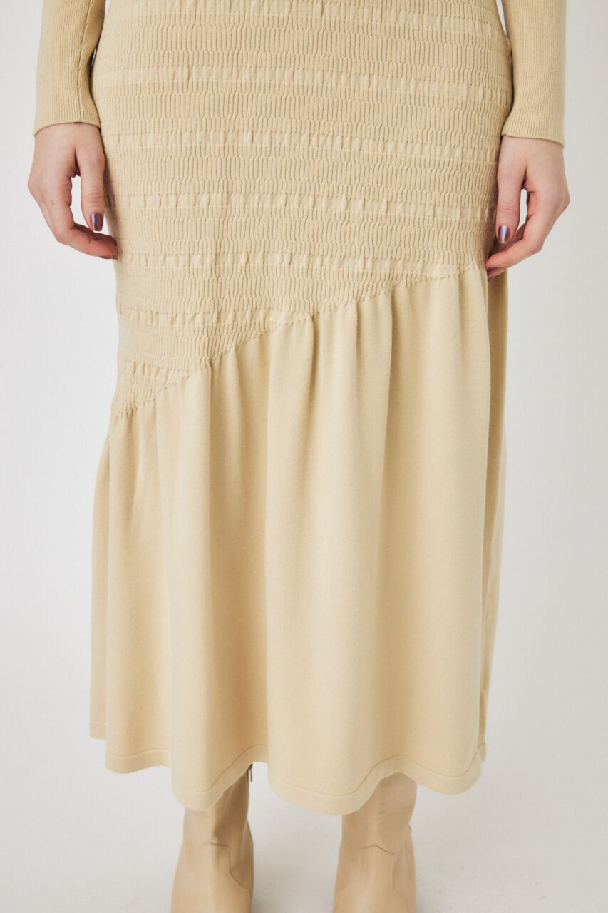 MOUSSY「FLARE HEM KNIT ドレス」|ワンピース|