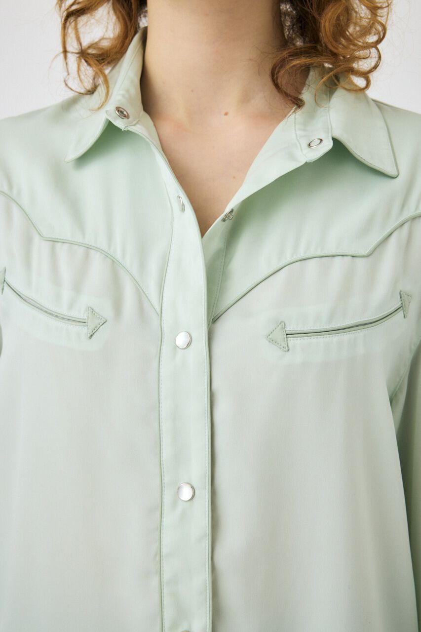 MOUSSY「WESTERN シャツ」|シャツ・ブラウス|