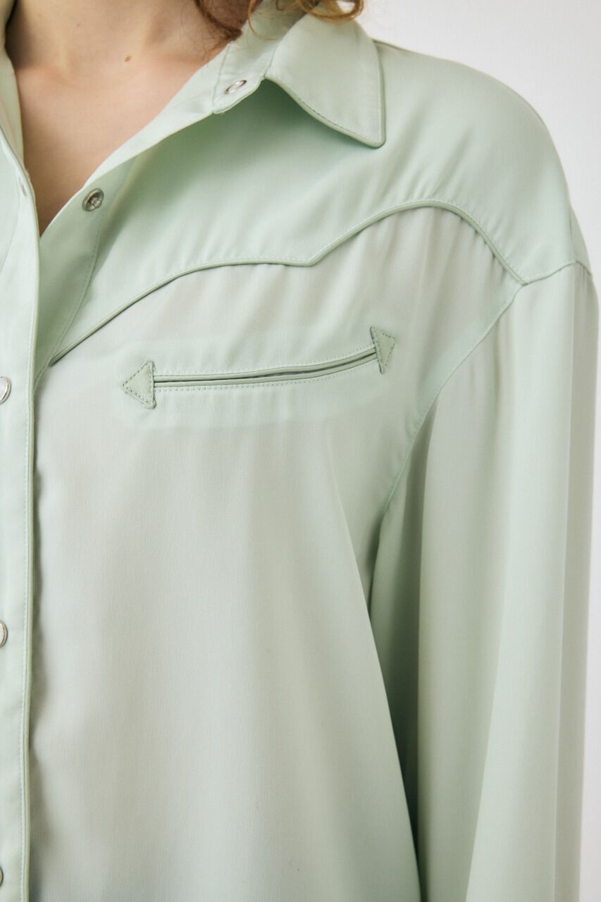 MOUSSY「WESTERN シャツ」|シャツ・ブラウス|