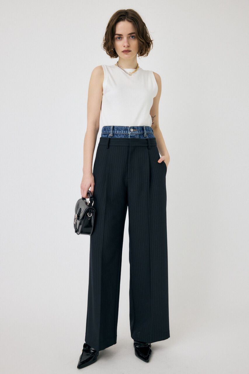 MOUSSY「SUVIN GIZA BASIC タンク」|Tシャツ・カットソー|