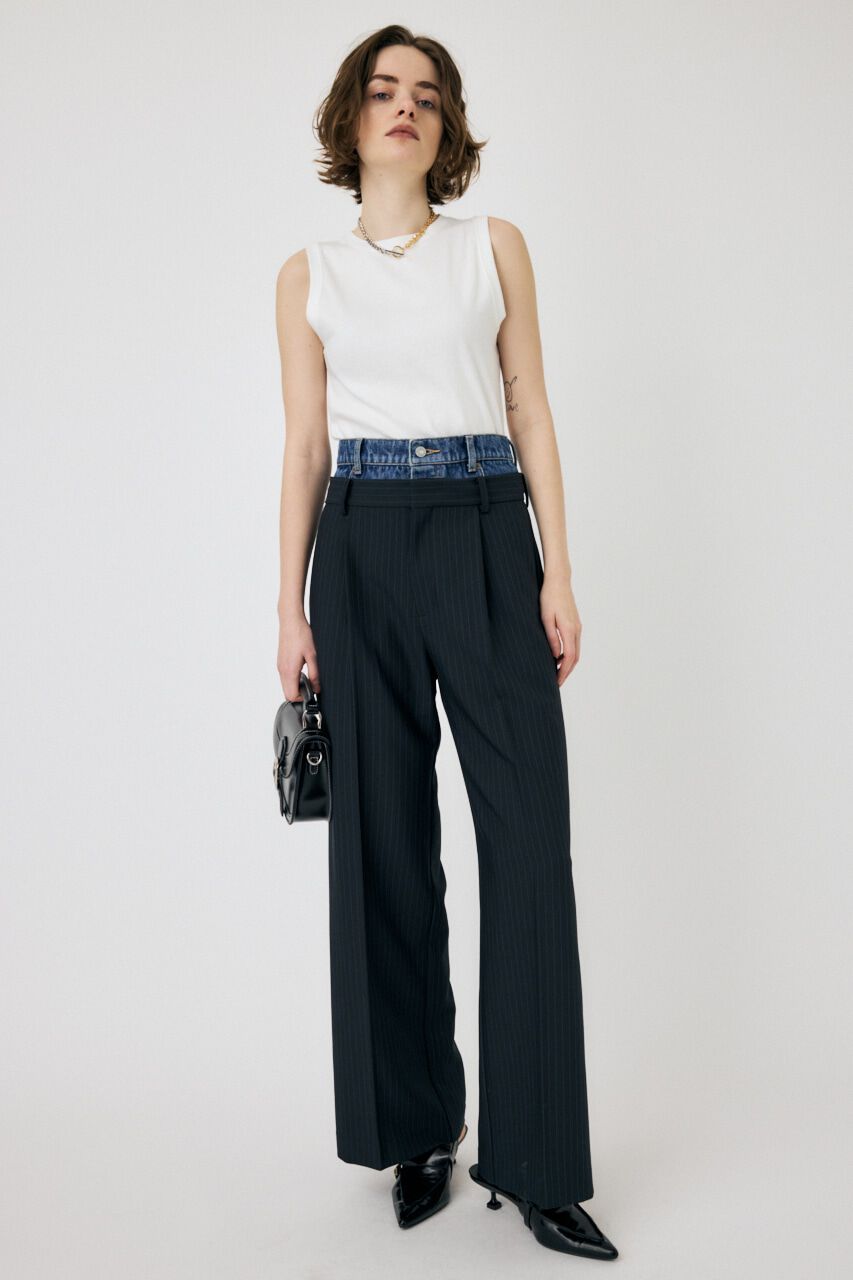 MOUSSY「SUVIN GIZA BASIC タンク」|Tシャツ・カットソー|