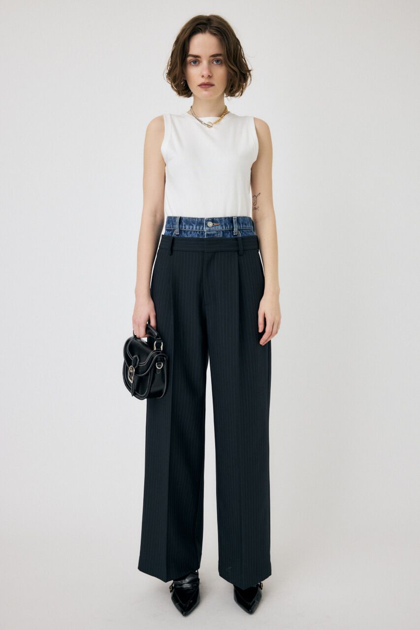 MOUSSY「SUVIN GIZA BASIC タンク」|Tシャツ・カットソー|