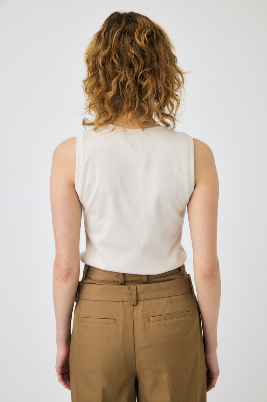 MOUSSY「SUVIN GIZA BASIC タンク」|Tシャツ・カットソー|