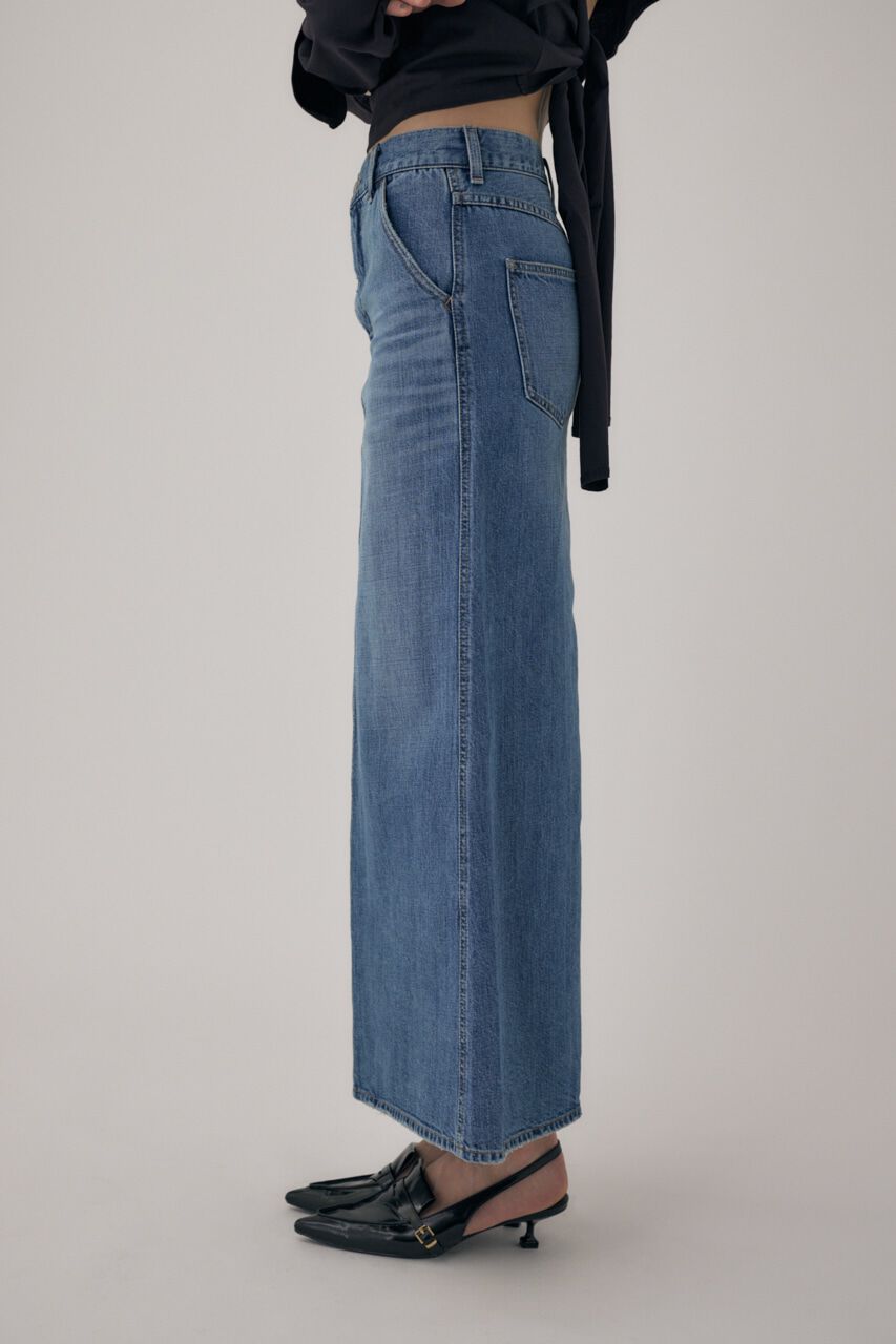 MOUSSY「オーガニックコットンデニムローライズデニムスカート」|スカート|