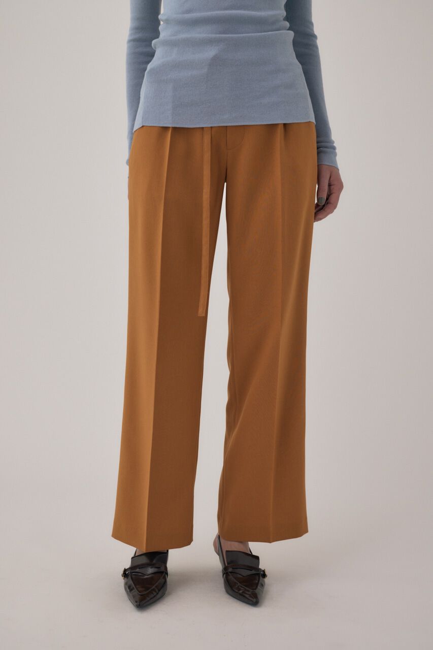 MOUSSY「リサイクルポリエステル使用ベルト付きスラックス」|その他|