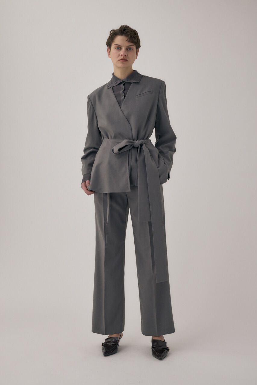 MOUSSY「リサイクルポリエステル使用ベルト付きスラックス」|その他|