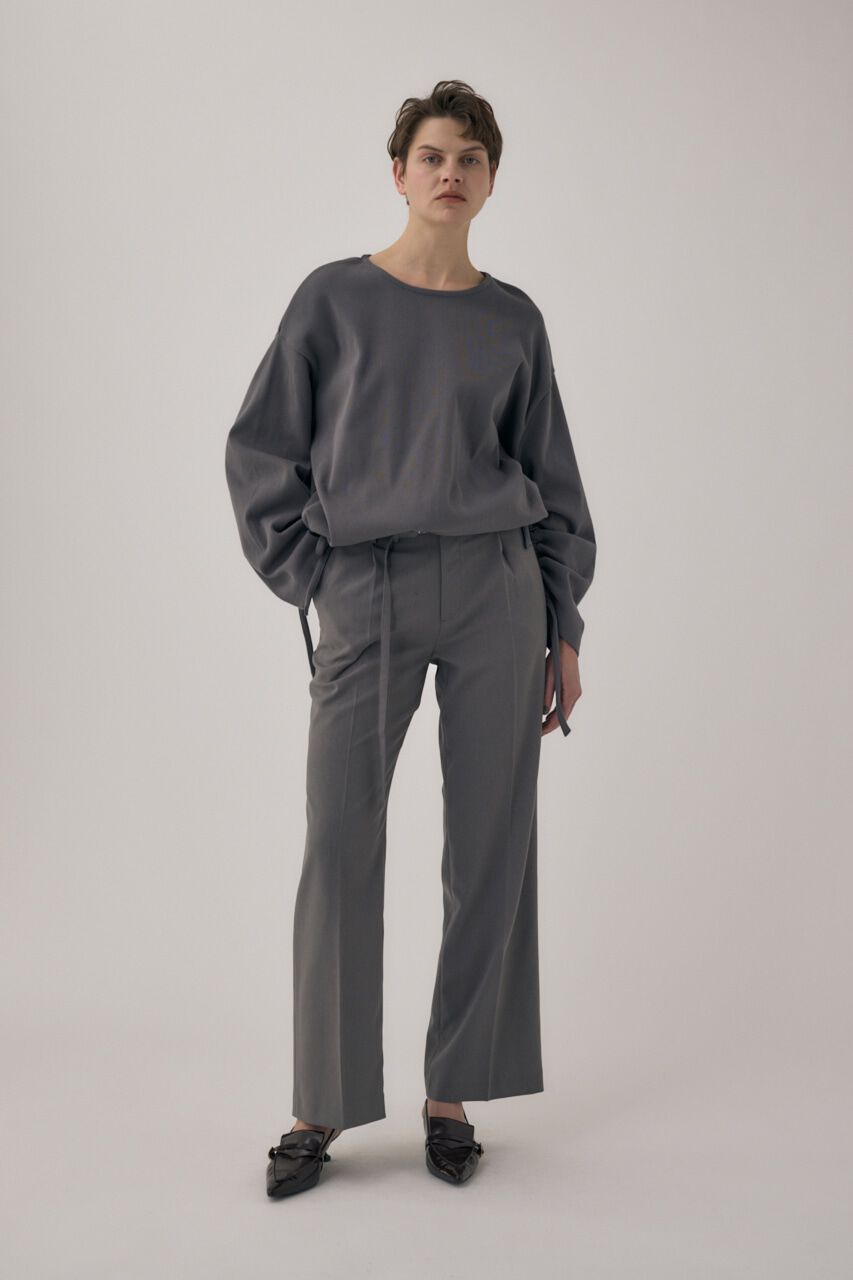 MOUSSY「リサイクルポリエステル使用ベルト付きスラックス」|その他|