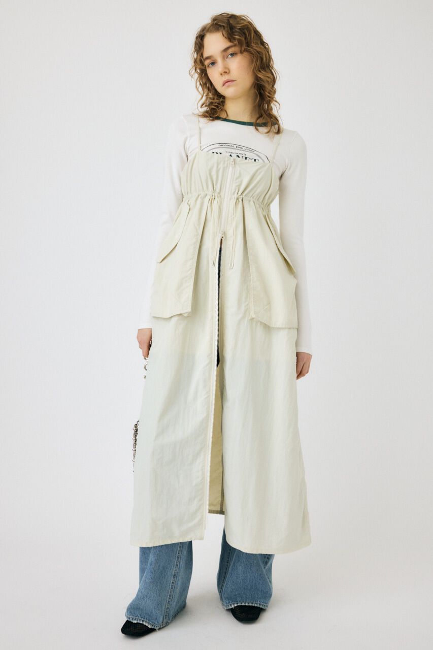 MOUSSY「GARTER DETAIL PRINT LS Tシャツ」|Tシャツ・カットソー|