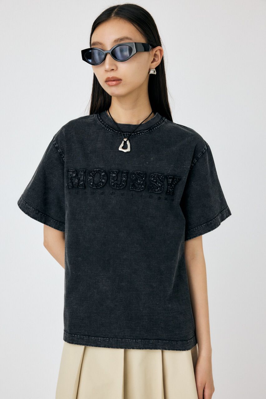 MOUSSY「WASHED PATCH MOUSSY Ｔシャツ」|Tシャツ・カットソー|