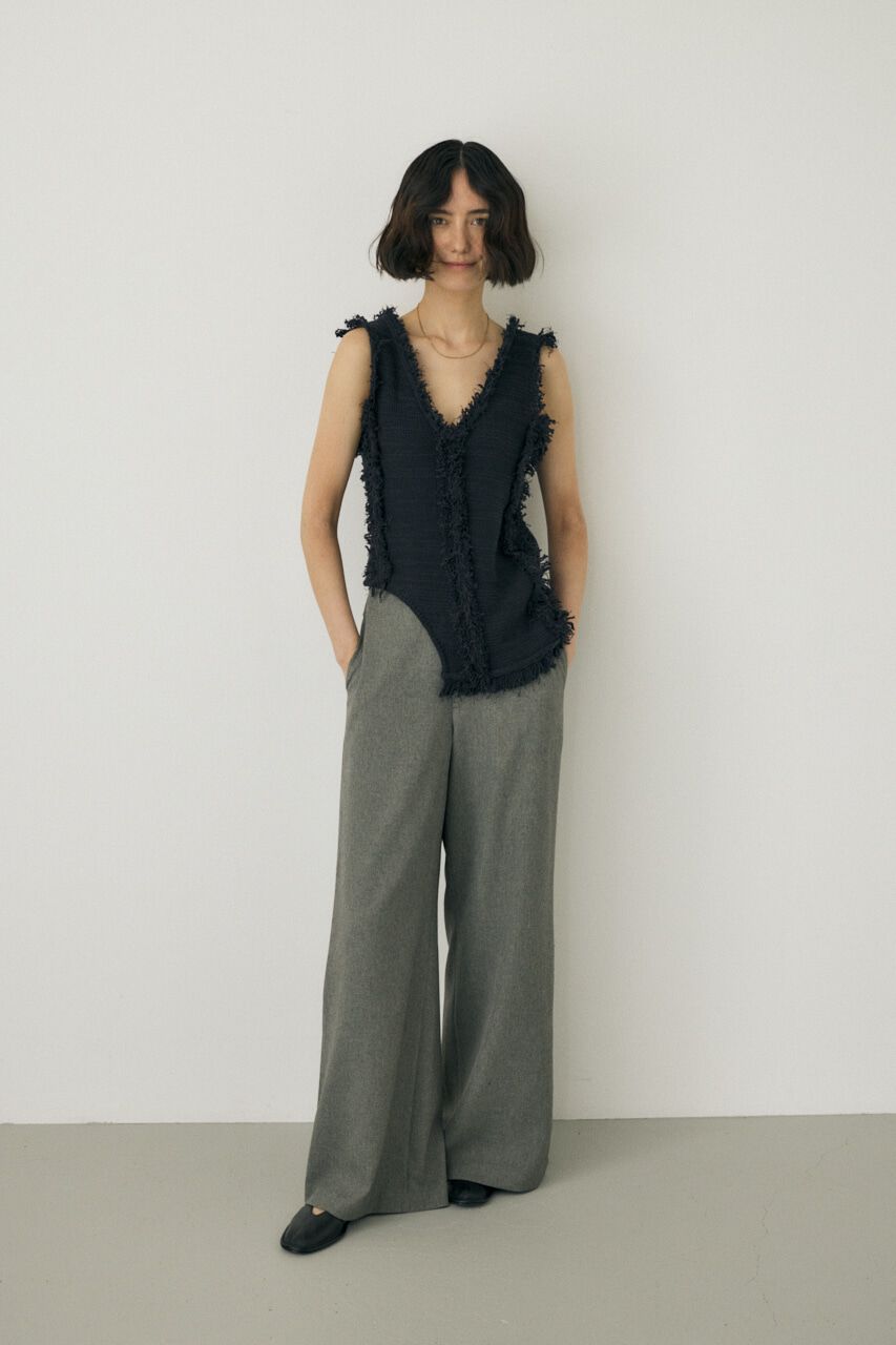 MOUSSY「シーズンレスワイドパンツ　リサイクルポリエステル使用」|その他|GRY