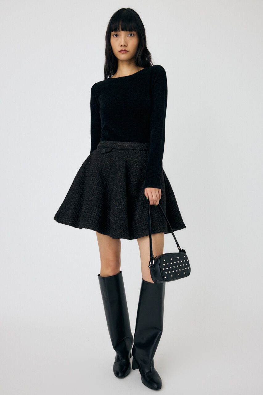 MOUSSY「CIRCULAR ミニスカート」|スカート|D/BRN3