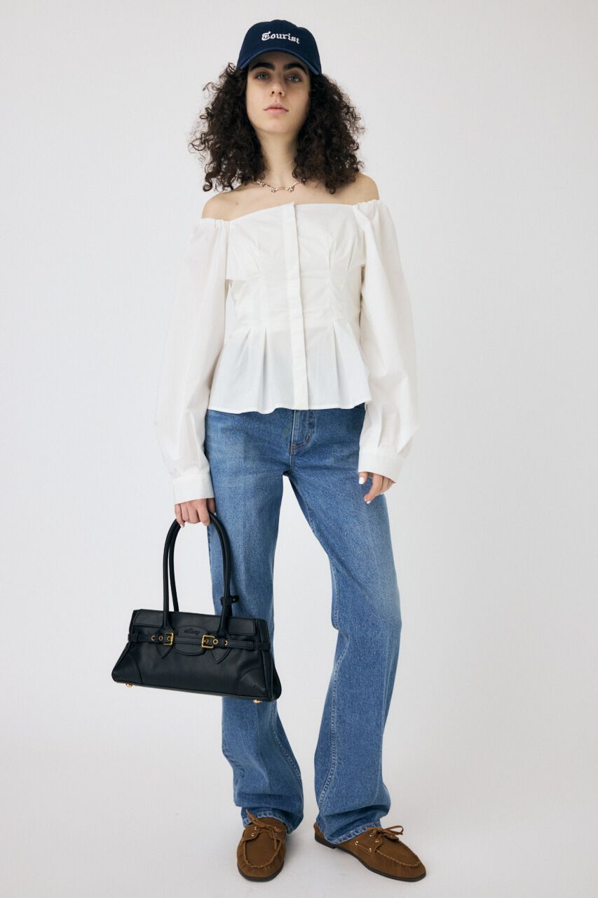 MOUSSY「OFF SHOULDER シャツ」|その他|