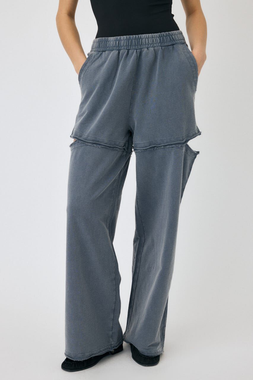 MOUSSY「CUT OUT スウェットパンツ」|その他|